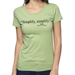 Simplify Women's Crew Neck T-Shirt