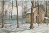 On Walden Pond Notecard - Nicholas Santoleri