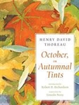 October, or Autumnal Tints - Henry David Thoreau, Robert D. Richardson, Lincoln Perry