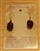 Copper Redwood Cone Earrings