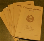 Thoreau Journal Quarterly (Available issues as a set)