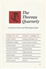 The Thoreau Quarterly, Summer / Fall 1982, Volume 14, Numbers 3 & 4