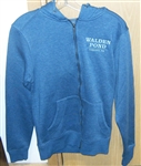 Walden Pond Full-Zip Hoodie Sweatshirt (Royal Blue)