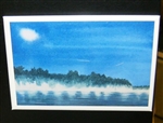 Magnet: Moon over Walden Pond - Susan McAllister