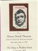 1967 Limited Edition Postage Stamp, Henry David Thoreau