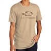 "Time is but the Stream" T-Shirt with Thoreau Quote