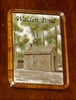 Magnet (Lucite): Thoreau's Walden Cabin - Brad Tonner