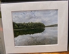"Summer Clouds at Walden Pond" (14 x 11 Matted Print) – Barbara Olson