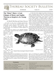 Thoreau Society Bulletin 319 Fall 2022