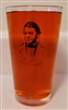 Pint Glass with Ralph Waldo Emerson Portrait