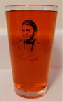 Pint Glass with Ralph Waldo Emerson Portrait