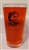 Pint Glass with Louisa May Alcott Portrait