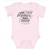 Infant Onesie (pink) with Thoreau Quote