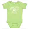 Infant Onesie (green) with Thoreau Quote