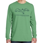 "In Wildness is the Preservation of the World" - Long Sleeved Shirt with Thoreau Quote