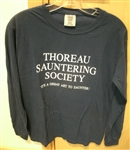 "Thoreau Sauntering Society" Long-sleeved Shirt