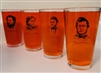 Set of 4 Author Portrait Pint Glasses