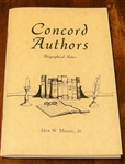 Concord Authors: Biographical Notes - Alex W. Moore, Jr.