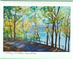 Walking to Walden Note Card - Tamara Major