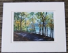 "Walking to Walden" (10 x 8 Matted Print) - Tamara Major