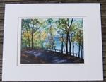 "Walking to Walden" (10 x 8 Matted Print) - Tamara Major