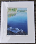 "Walden Pond Meditation" (8 x 10 Matted Print) - Tamara Major
