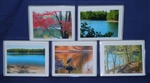 Seasonal Walden Pond Note Cards (Box of 10) - Deborah Shneider Smith, photographer