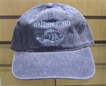 Walden Pond Fish Hat or Ball Cap - Denim