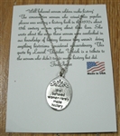 Pewter Necklace: Well-behaved women rarely make history