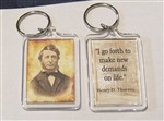 Henry David Thoreau Portrait Key Chain