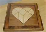Heart Tangram Wood Puzzle