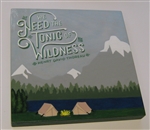 "We Need the Tonic of Wildness" Hand-Painted Plaque for Shelf or Wall - Williams