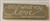 "Do What You Love" Hand-Painted Plaque for Shelf or Wall - Williams