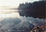 Reflections at Walden Pond Postcard - Bonnie McGrath