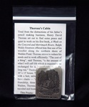 The Thoreau Society Cabin Logo Pewter Magnet