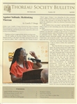 Thoreau Society Bulletin 330 Fall 2025