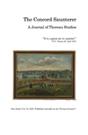The Concord Saunterer: A Journal of Thoreau Studies, New Series Volume 33 (2025)