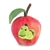 Worm in Apple Puppet