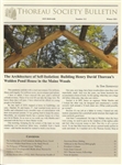 Thoreau Society Bulletin 312 Winter 2021