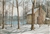 On Walden Pond Notecard - Nicholas Santoleri