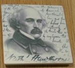 Nathaniel Hawthorne Stone Coaster