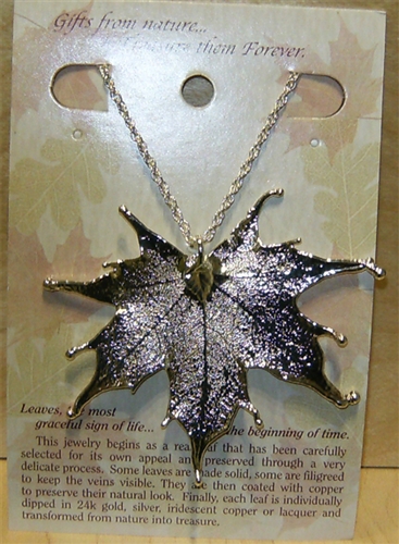 Heirloom Maple Leaf Necklace | Birch Jewellery
