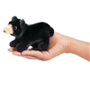 Black Bear Finger Puppet