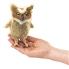 Great Horned Owl Finger Puppet