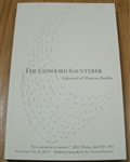 The Concord Saunterer: A Journal of Thoreau Studies, New Series Volume 23 (2015)